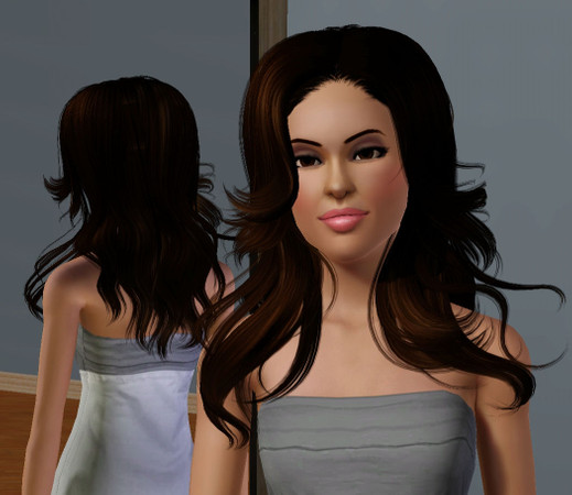 Sims 3 — Audrina Nagi by xxxmilknhoney — Daughter of my simself and my simhusband, Youssef Nagi from Egypt. (Child 6 of