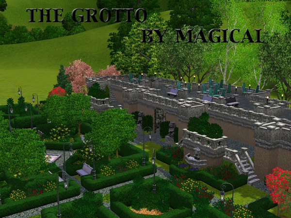 Sims 3 — The Grotto by Magical Metamorphosis — The Grotto, is believed to have healing waters, some say it is because of