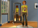 Sims 3 — maiilot milo 1,http://fetichisims.jimdo.com/ by aur�lie — maillot milo jaune