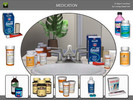 Sims 3 — Medication by Living Dead Girl — Nine clutter meshes for bathroom including bandages / plasters and ointment,