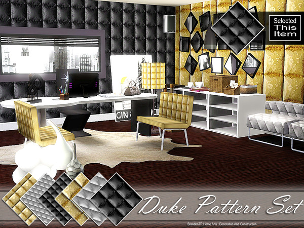 Sims 3 — Duke3 (Pattern) by brandontr — BrandonTR at TSR