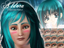 Sims 3 — Anime eyes female RE-COLORABLE! by Aldora — Cute anime eyes. Works with female all ages. You'll find it under