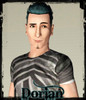 Sims 3 — Dorian Grey by ShelboTron — Dorian Grey is your typical goofy class clown. He's a lovable nuisance. He has his