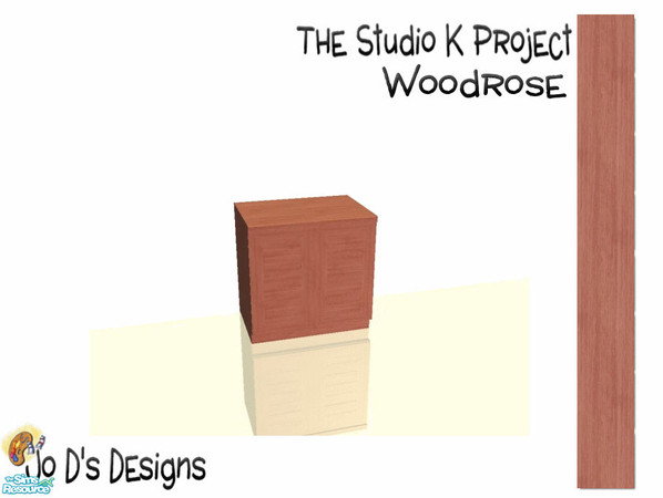 Sims 2 — Leyris Kitchen Studio K Match Woodrose Counter 2 by simmaniac2005 — This is a recolor of both the counter top