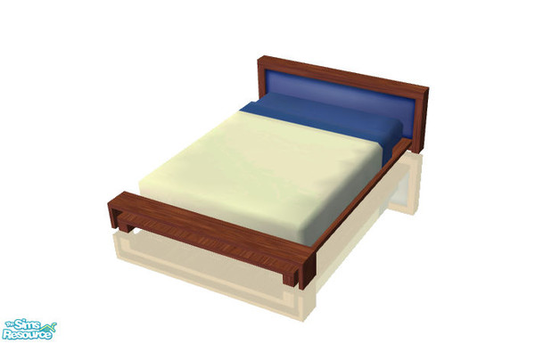 Sims 2 — Czaliu Bedroom Bed - Blue by Mirraaj — By Mirraaj.