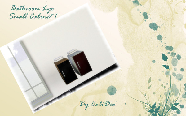 Sims 3 — Batnroom Lyo Small Cabinet1 by CaliDea — Batnroom Lyo Small Cabinet1