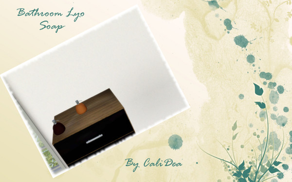 Sims 3 — Bathroom Lyo Soap by CaliDea — Bathroom Lyo Soap