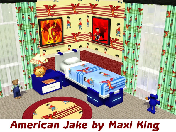 Sims 3 — American Jake by maxi king — 
