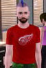 Sims 3 — Detroit Red Wings Tee's by jwrjr26 — This is a great collection of Detroit Red Wings tee's. It's a recolor to