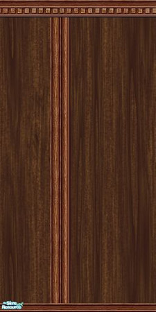 Sims 2 — Victorian Library set - Victorian Library Panels by micha89 — victorian wooden panel.