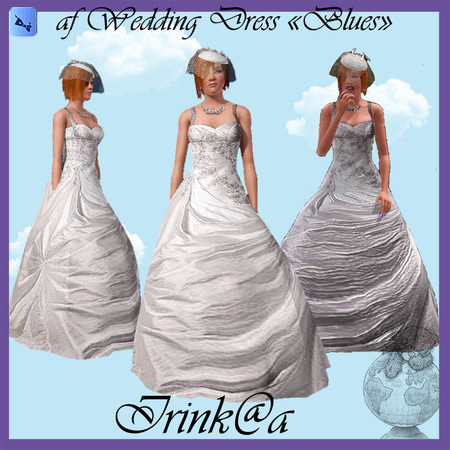 Sims 3 — af Wedding Dress  by Irishkakic — af Wedding Dress Blues