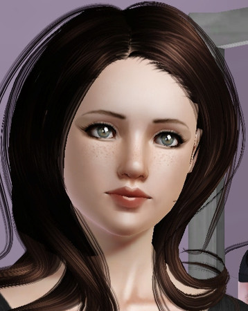 Sims 3 — Kelsey by Precious_Sims — Kelsey Hair by Newsea Skintone:234 jaio Eyes:T-eyes by Subaxi Freckles by Tifa