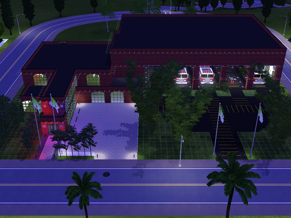 Sims 3 — Fire Department by united90 — Fire Department