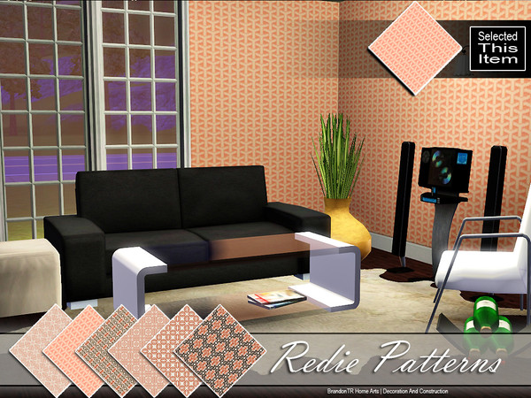 Sims 3 — Redie5 (Pattern) by brandontr — BrandonTR at TSR