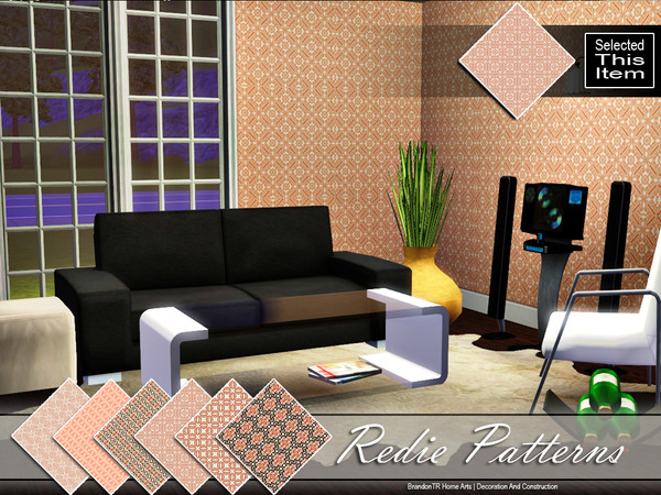 Sims 3 — Redie4 (Pattern) by brandontr — BrandonTR at TSR