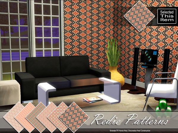 Sims 3 — Redie3 (Pattern) by brandontr — BrandonTR at TSR