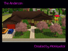 Sims 3 — The Anderson by moniquetoi — This is a small ranch house features 4 bedrooms and 2 bath. This home has a large