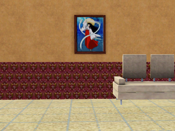 Sims 3 — Kikiyo by vasuchiyertra_ — Kikiyo standing amidst her soul collectors