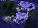 Sims 3 — Modern with Guest House by MellyBelly75 — Simple and neat. My first creation with many IDEA's from everyone