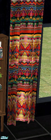 Sims 2 — Leatherette - curtain by steffor — 