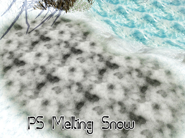 Sims 3 — PS Melting Snow by TSR Archive — By Pralinesims