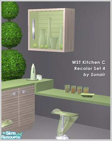 Sims 2 — WST Kitchen C - Recolor set 4 by Sunair — WST Kitchen C - Recolor set 4 (nature)