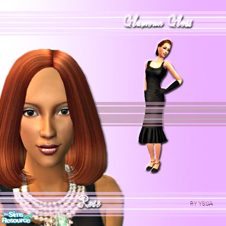 Sims 2 — Glamour Gloss - Rose by Yssa — Lipgloss for both genders. Other colors are Plum, Red Chocolate and Deep Cherry.