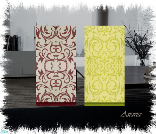 Sims 2 — Sara by Astarta — These wallpapers are named after a young friend of mine, who just loves paper cuttings, the