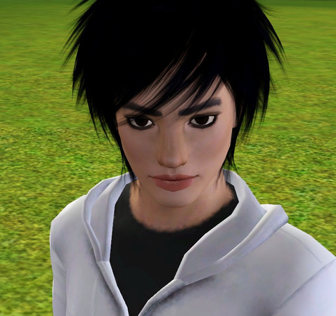 Sims 3 — Ryuuzaki L from Death Note by majdarts — Ryuuzaki L from Death Note skin