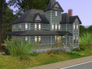 Sims 3 — Raven Manor by srwalker — This old home has sat unoccupied for a long time. Local children, however, say the