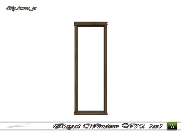 Sims 3 — Royal Window V10. 1x1 by denizzo_ist — 