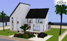 Sims 3 — The Oasis by GrayveeStains — Modest beachside home fit for small families.