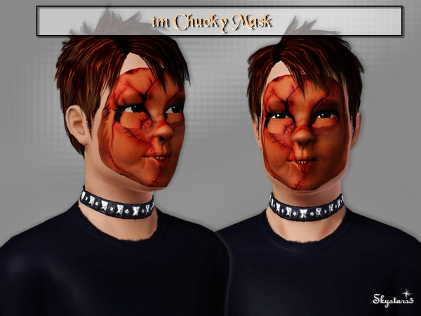 Sims 3 — Skys5_tm Chucky Mask by skystars5 — 