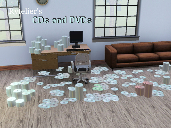 Sims 3 — CDs and DVDs by Rytelier — You can't run The Sims without a DVD with this game, right? Your sims needs disks