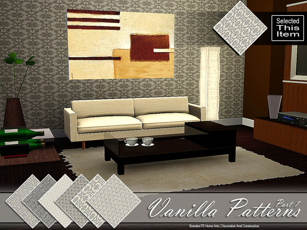 Sims 3 — Vanilla1 (Pattern) by brandontr — BrandonTR at TSR