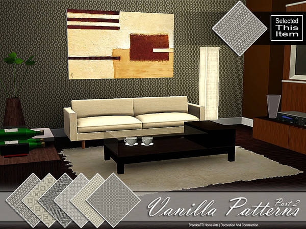 Sims 3 — Vanilla7 (Pattern) by brandontr — BrandonTR at TSR