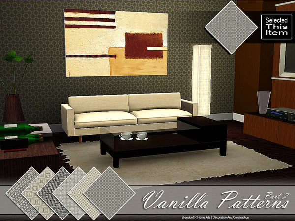 Sims 3 — Vanilla12 (Pattern) by brandontr — BrandonTR at TSR