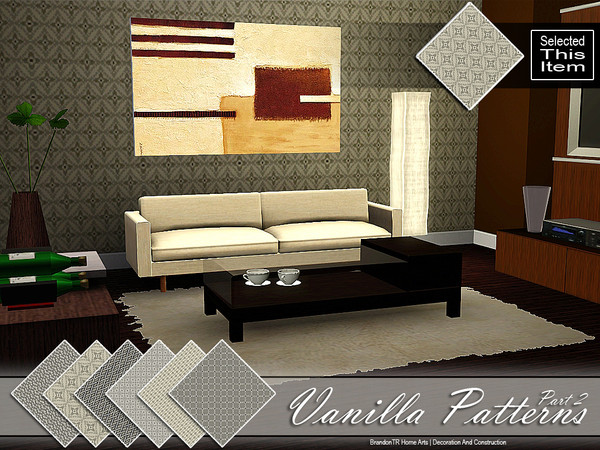 Sims 3 — Vanilla9 (Pattern) by brandontr — BrandonTR at TSR