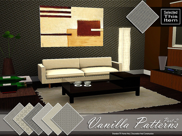 Sims 3 — Vanilla10 (Pattern) by brandontr — BrandonTR at TSR
