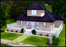 Sims 3 — Petite Cottage by robottoasties_xo — Build with couples in mind, this one bedroom cottage consists of a living