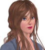 Sims 3 — Lolita by marielpalanca — Lolita is a young adult. She's also my very first Sim to be uploaded here at TSR .^^