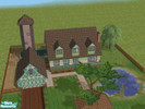 Sims 2 — Old Silo Farm by Grandbear98 — The vacaant land in Veronaville now is complete, This home is a farm setting,