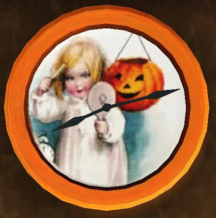 Sims 3 — Para_Halloween Clock 46 by paramiti — Price 20