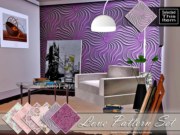 Sims 3 — Love2 (Pattern) by brandontr — BrandonTR at TSR