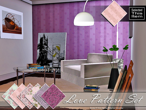 Sims 3 — Love1 (Pattern) by brandontr — BrandonTR at TSR