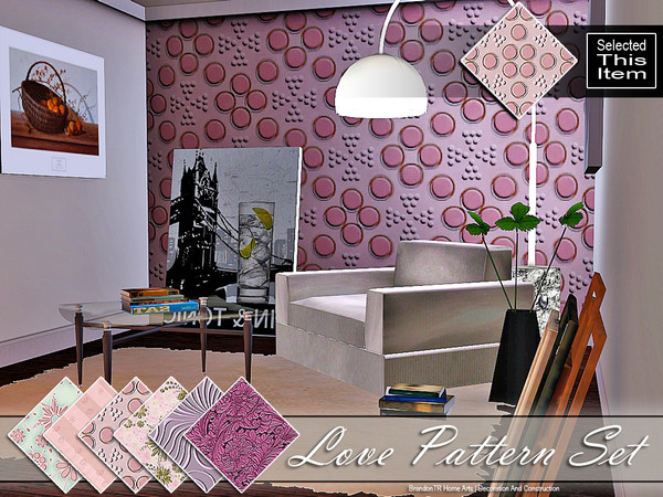 Sims 3 — Love6 (Pattern) by brandontr — BrandonTR at TSR