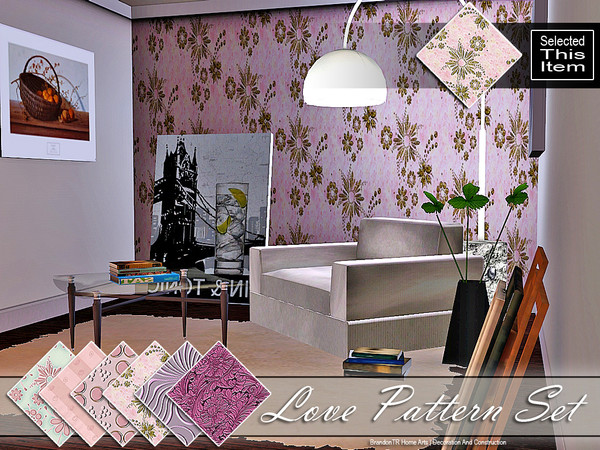 Sims 3 — Love4 (Pattern) by brandontr — BrandonTR at TSR