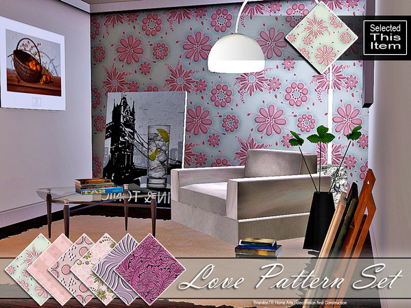 Sims 3 — Love5 (Pattern) by brandontr — BrandonTR at TSR