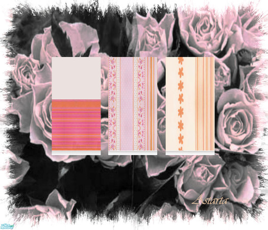 Sims 2 — Romantic by Astarta — Romatic wallpapers, for sims in all ages.