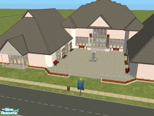 Sims 2 — Beacon Falls Add On's: Roller Rink by lechapeau — For inclusion in our user made Beacon Falls neighborhood or